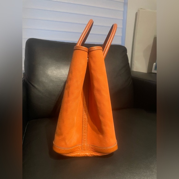 Authentic Hermès Garden Party 36 Tote – Orange (Vintage) - Picture 6 of 13